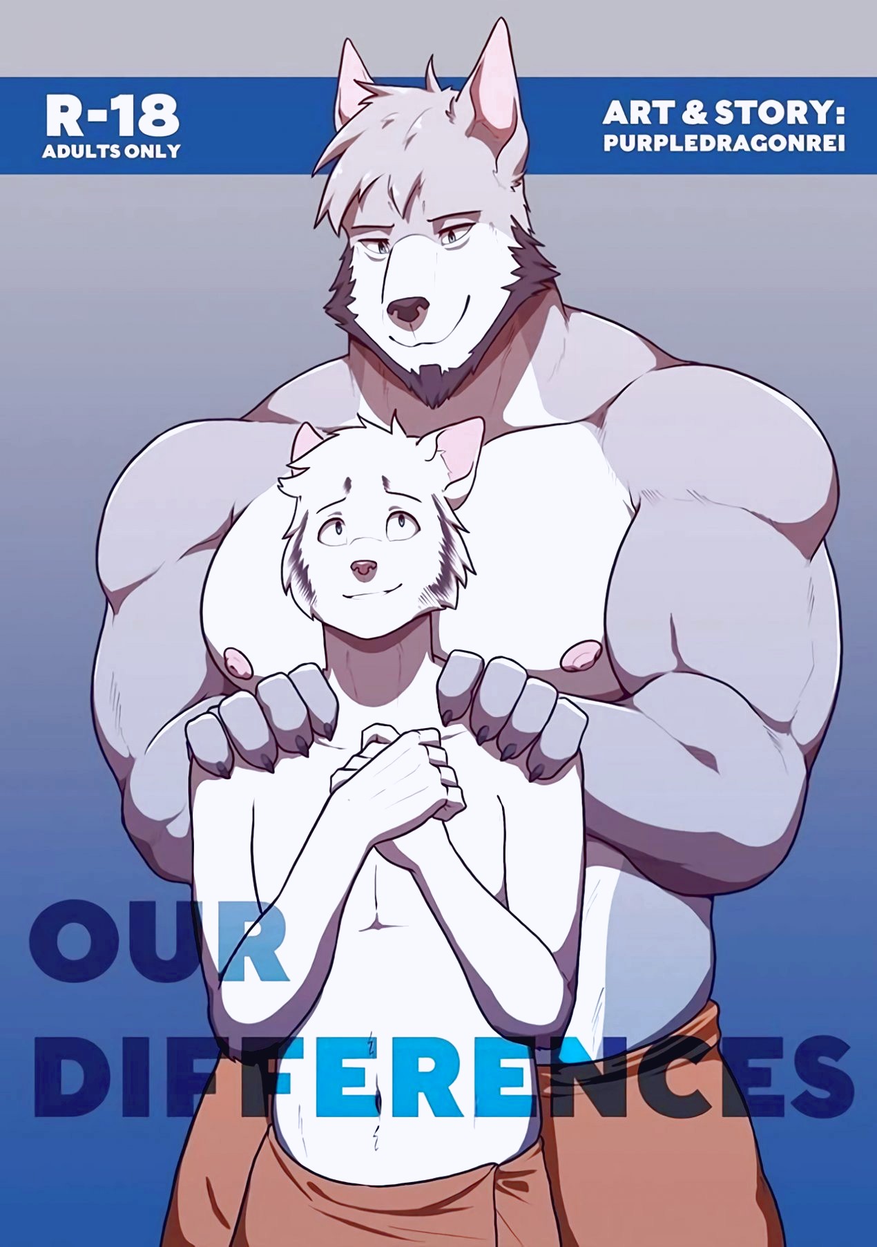 Our Differences gay porn comic page 01