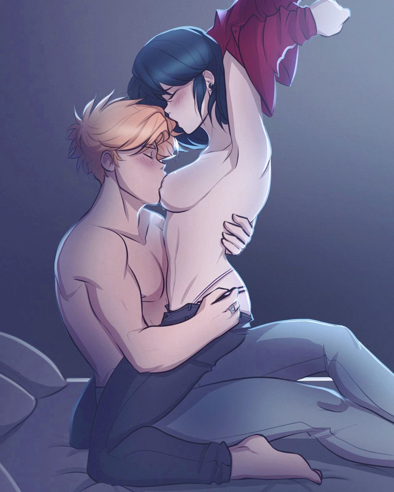 Marinette and adrien naked