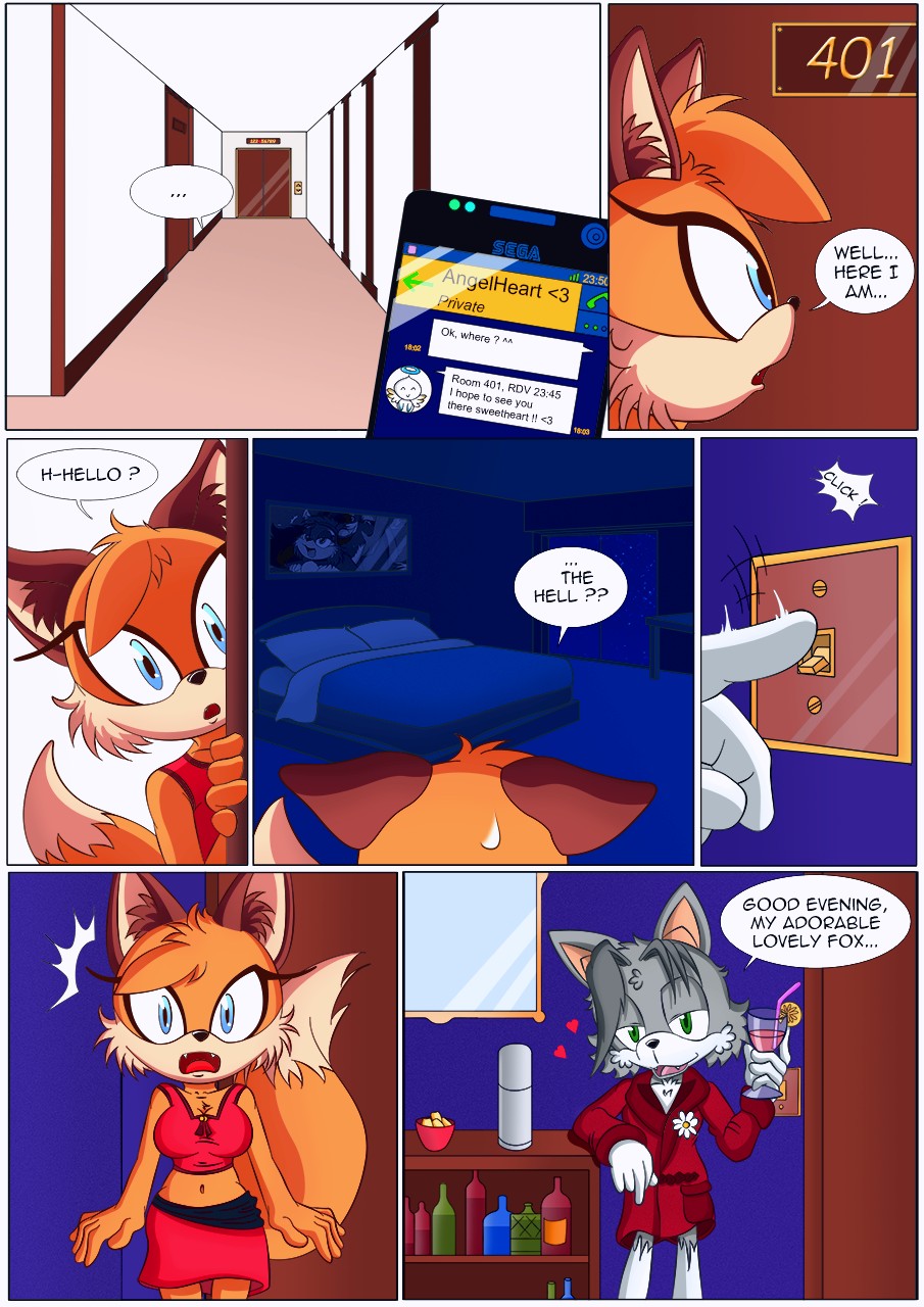 Room 401 porn comic page 01 on category Sonic The Hedgehog