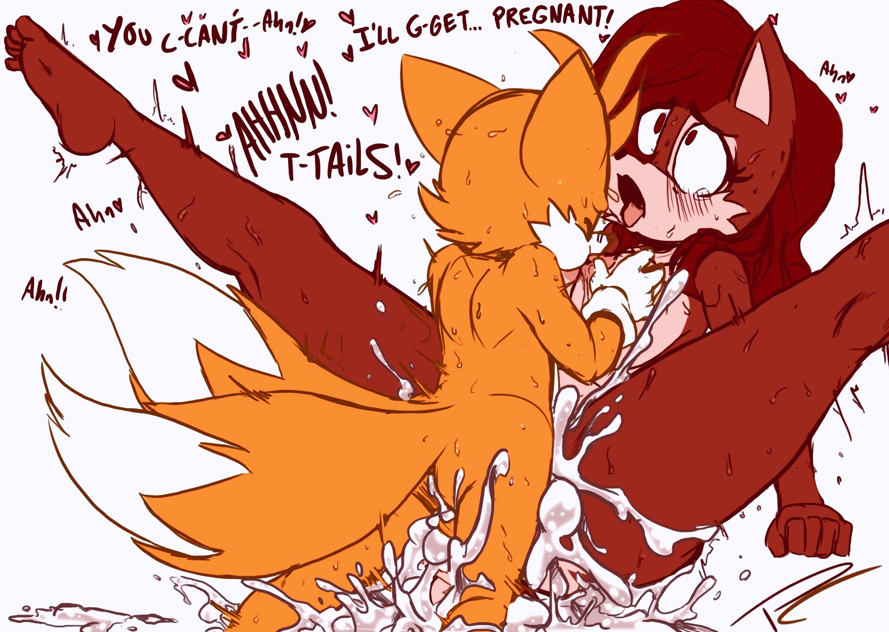 Tails x sally porn