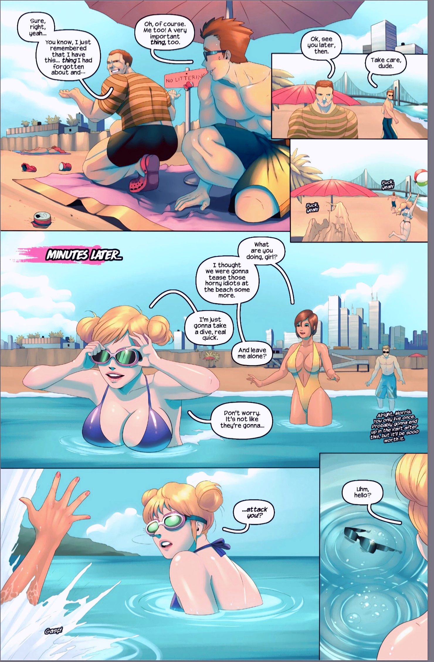 Sandy vs Watery page 03
