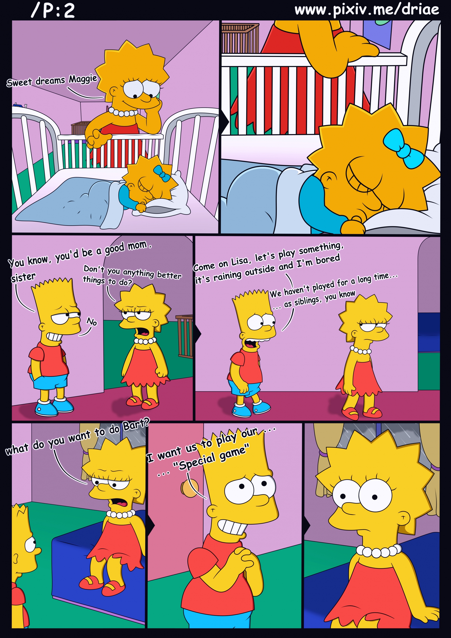 Bart lisa maggie porn comic