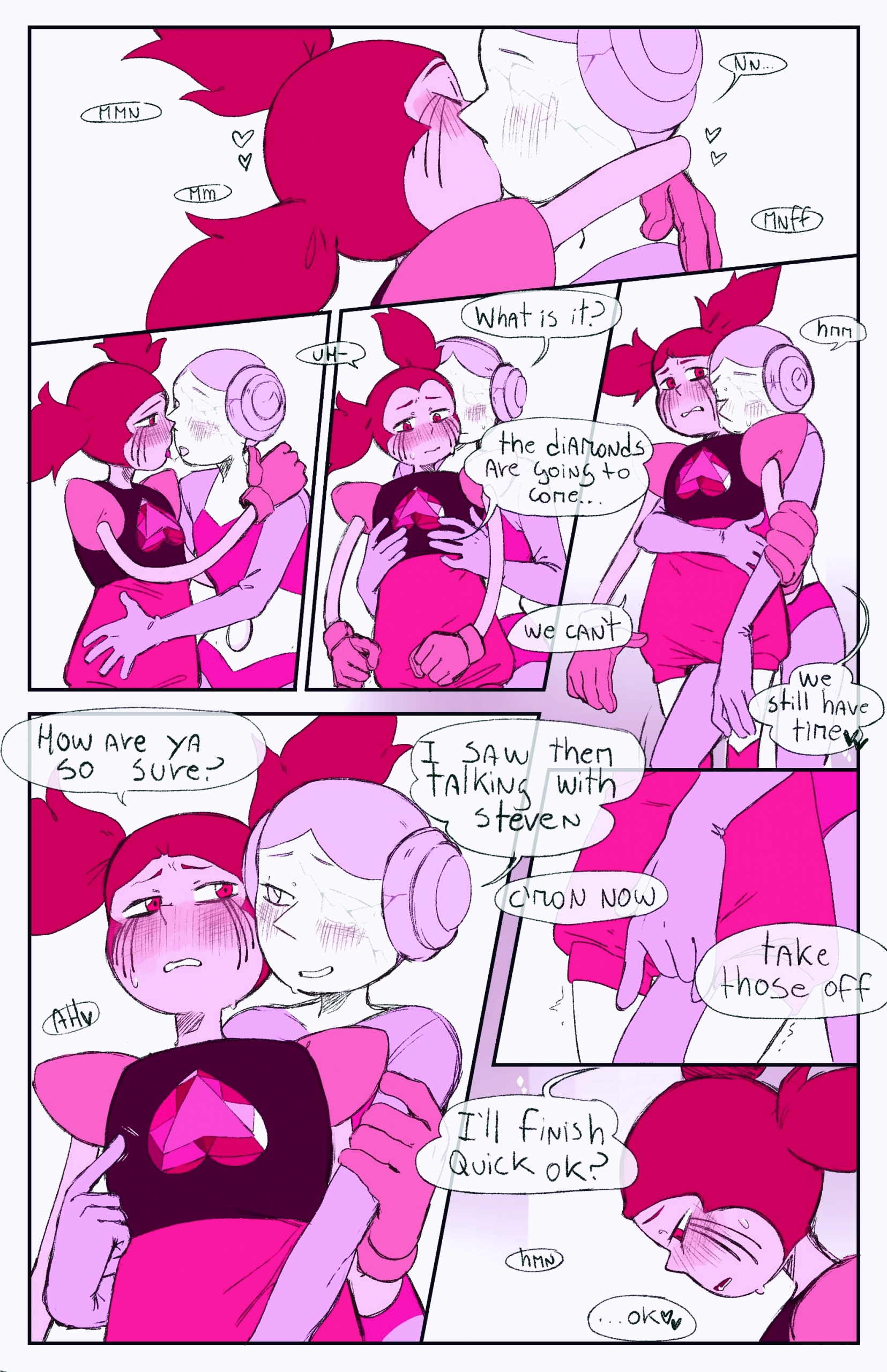 Spinearl porn comic page 01 on category Steven Universe