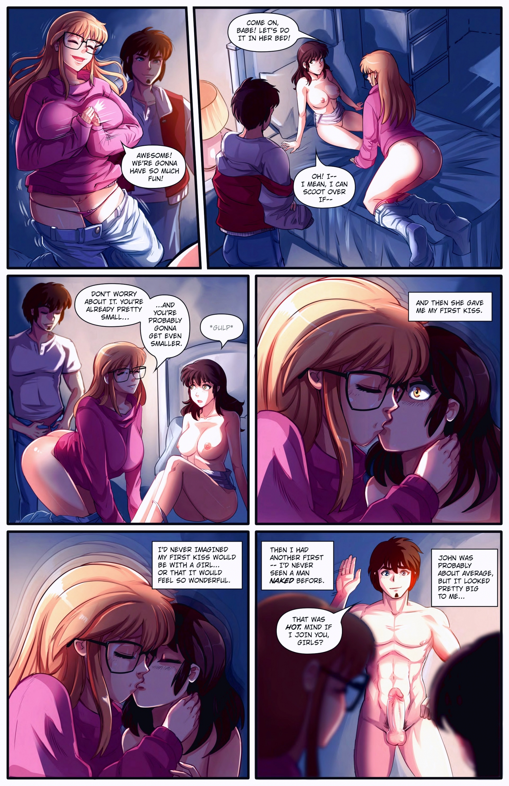 The Invisible Girl - chapters 1-2 [Shrink Fan Comics]