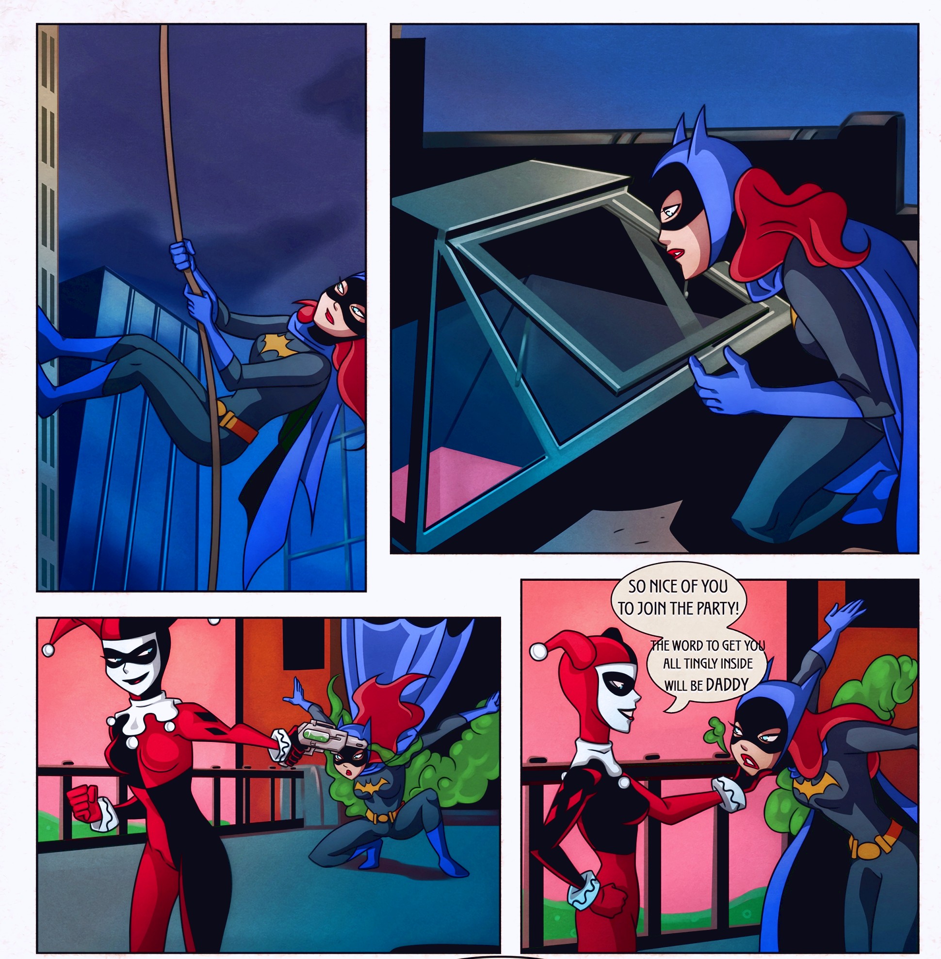 Cartoon Xxx Lesbian - Batgirl Cartoon Xxx | Anal Dream House