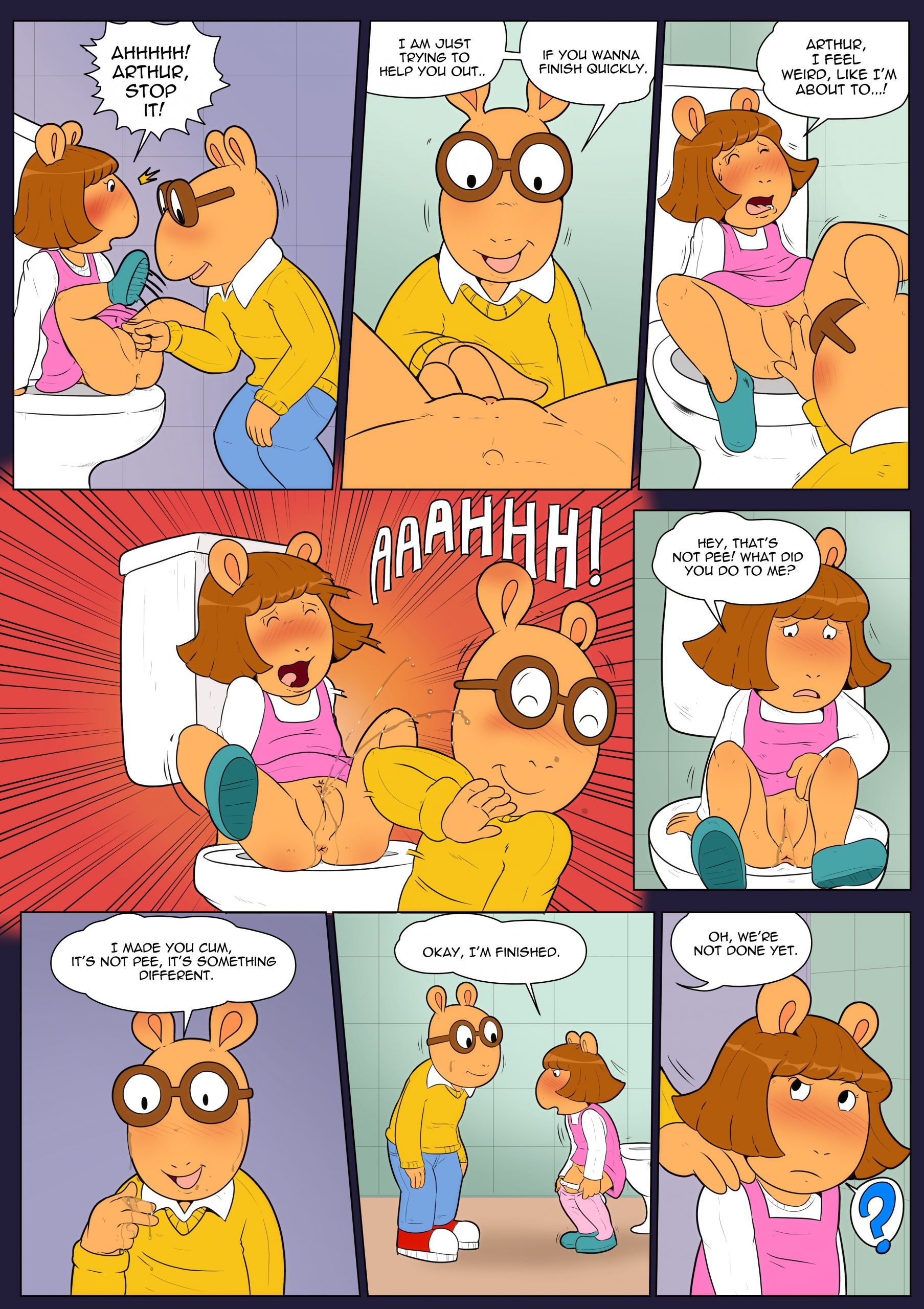 Arthur porn cartoon