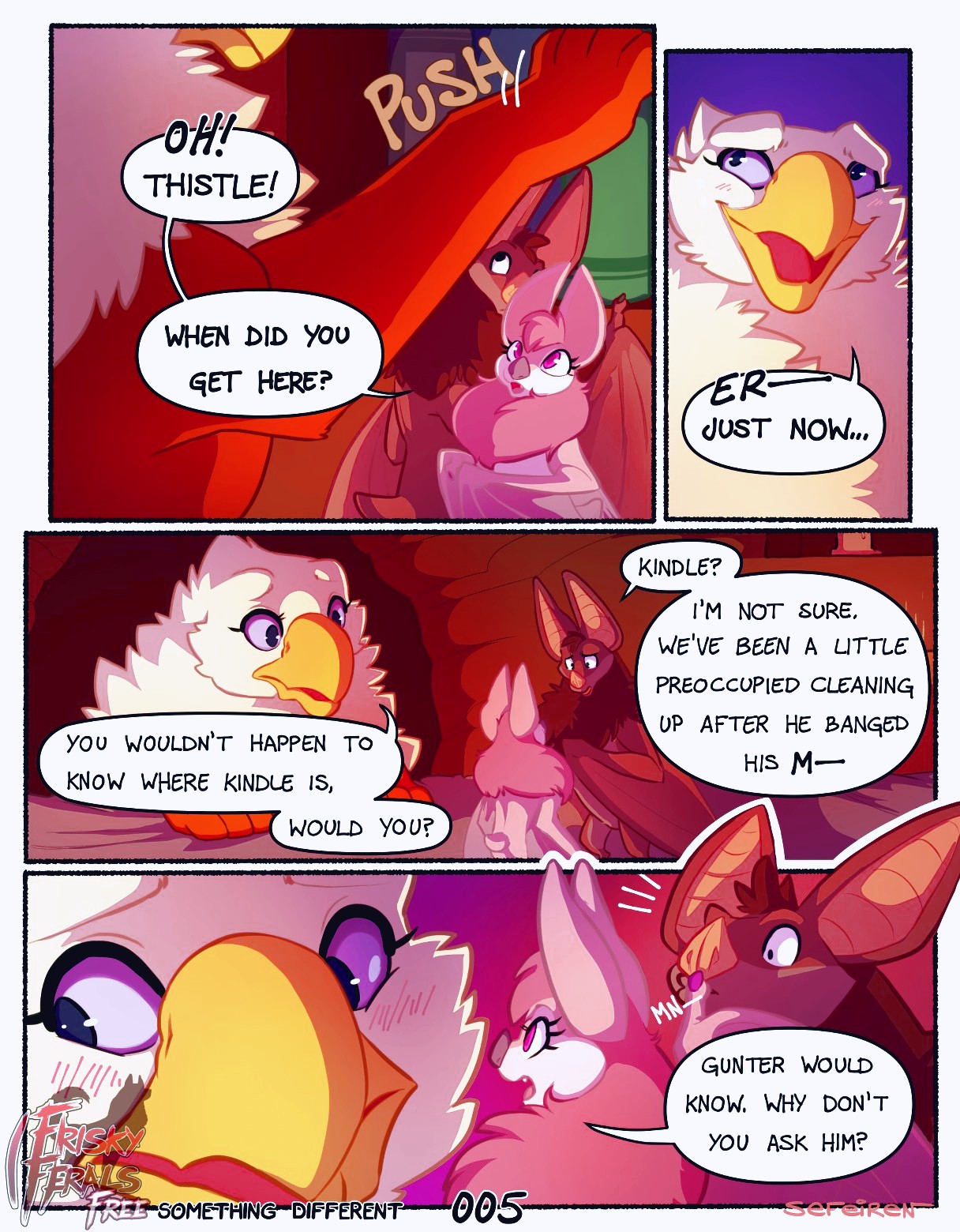 Frisky Ferals - Something Different page 05