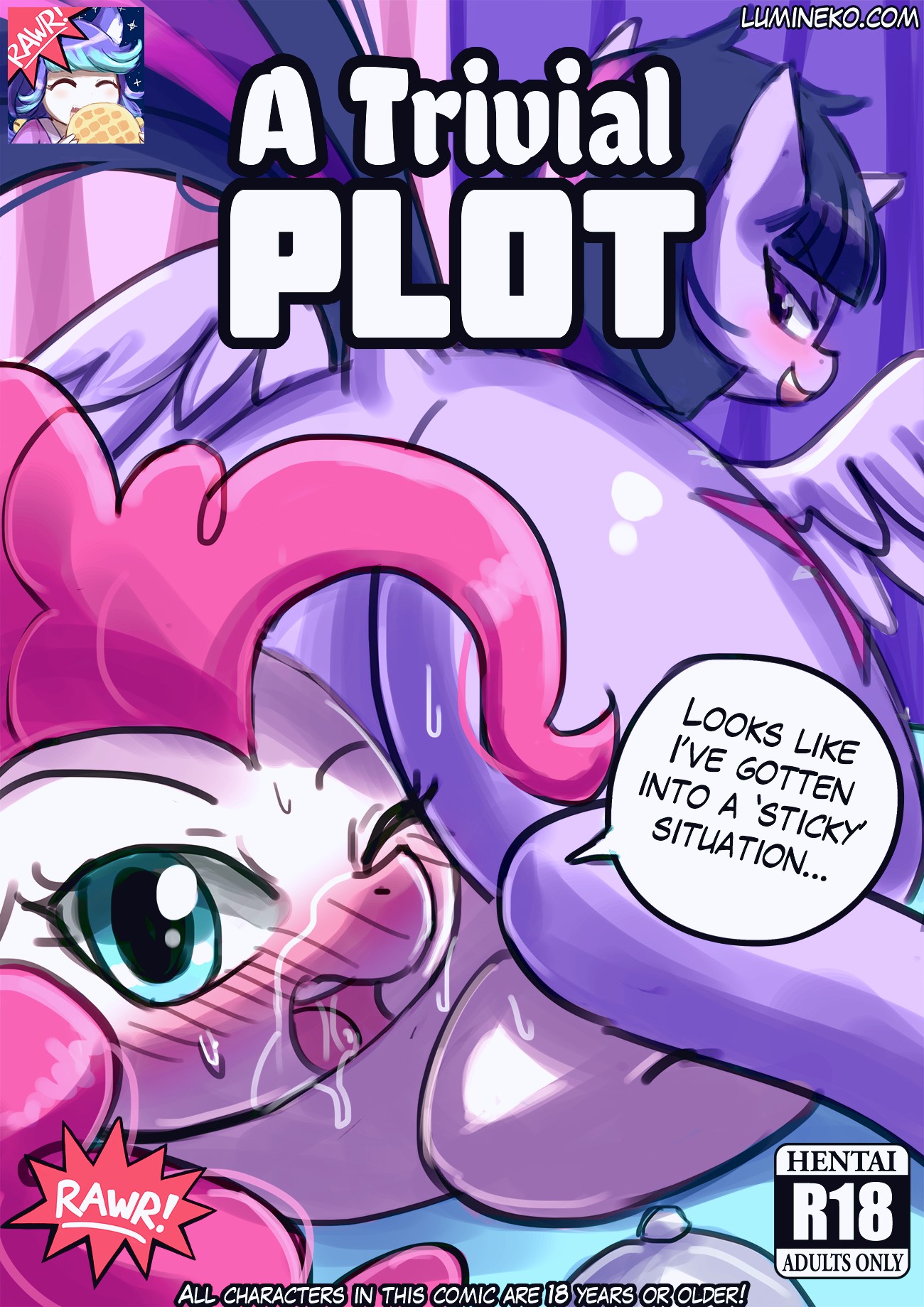 A Trivial Plot porn comic page 01 on category My Little Pony