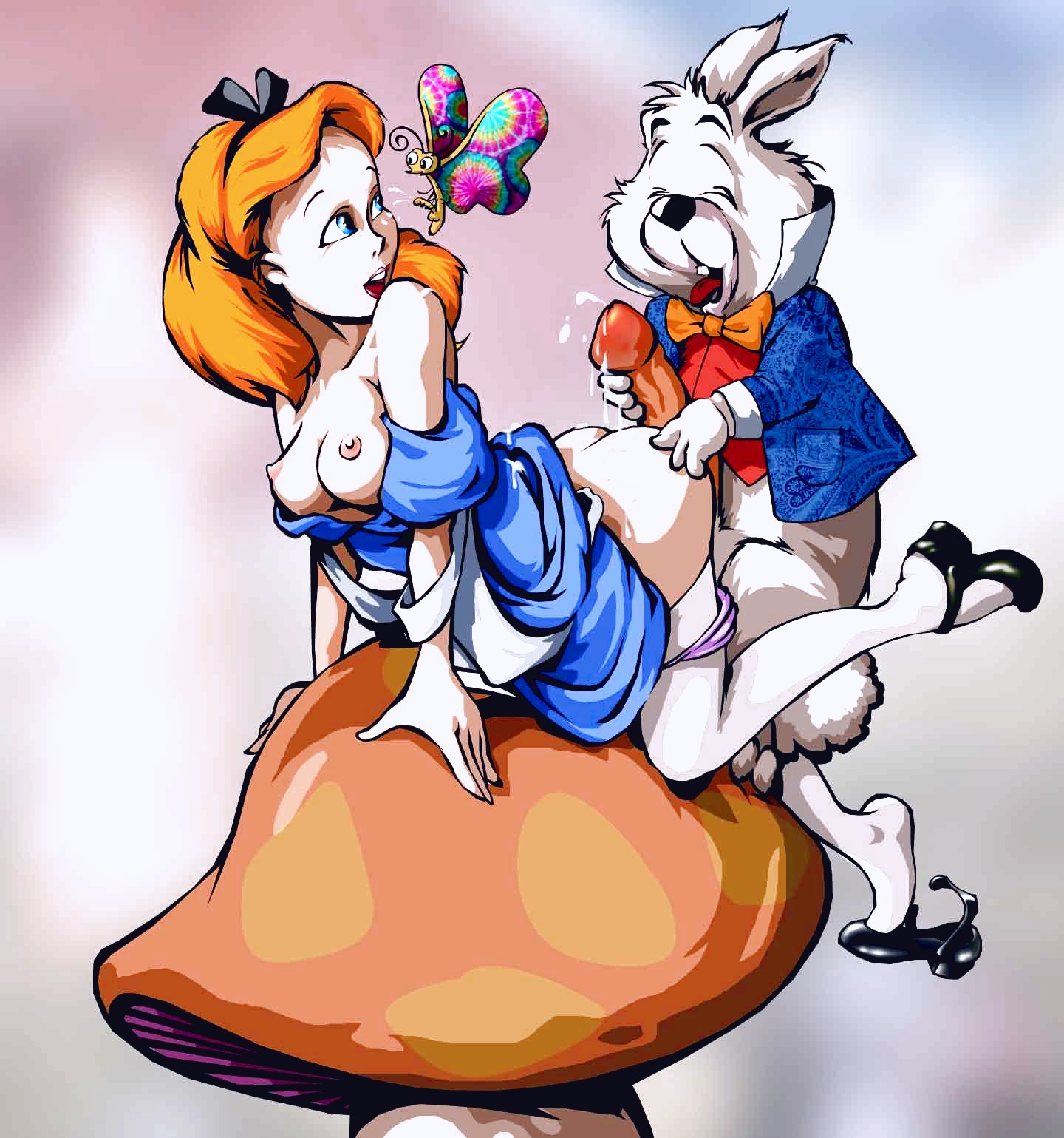 Alice In Wonderland Drawings - Porn Alice in Wonderland - the best collection of porn pics | MULT34