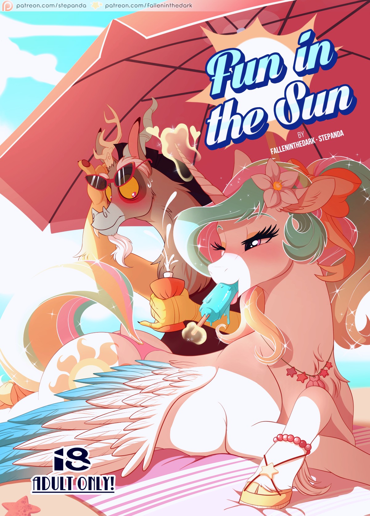Fun in the Sun porn comic page 01 on category My Little Pony