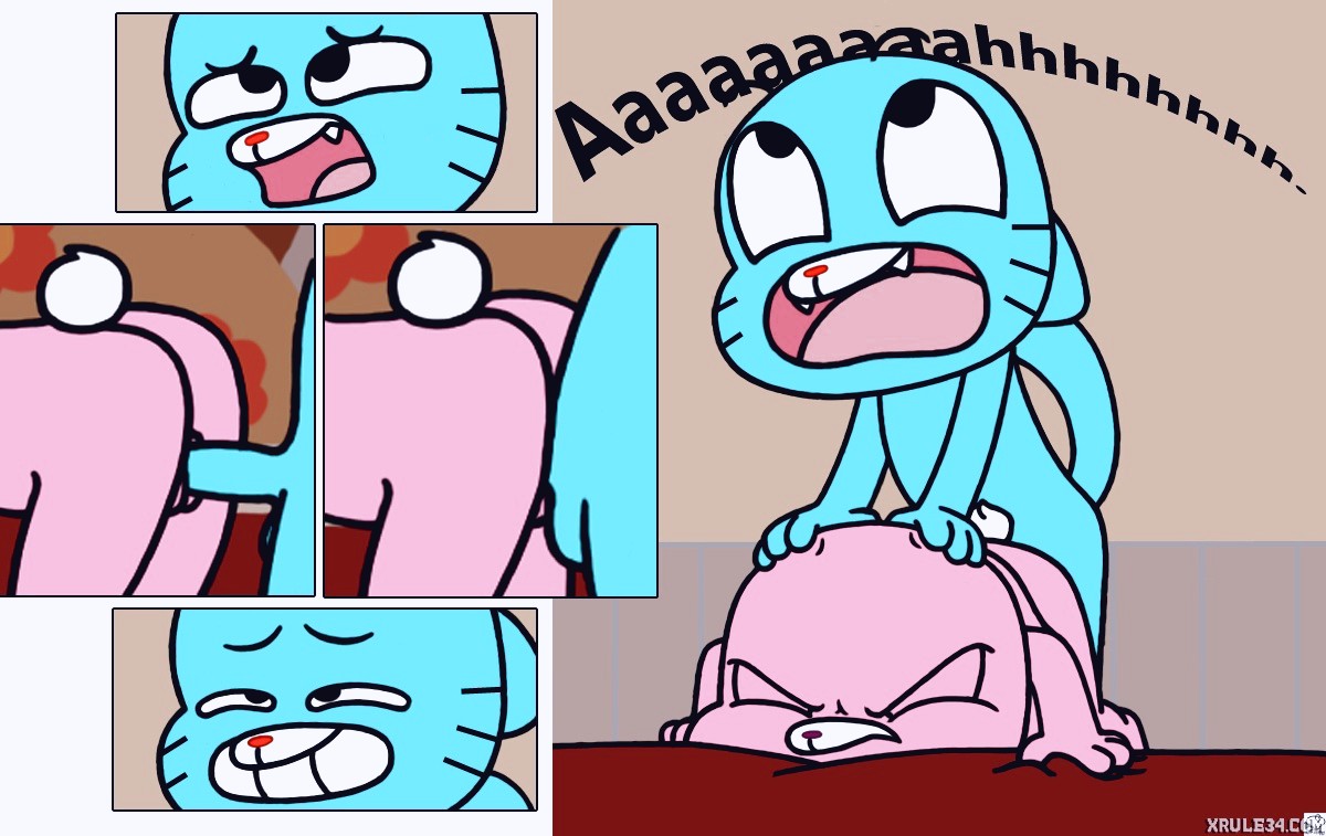 The amazing world of gumball and anais porn comic