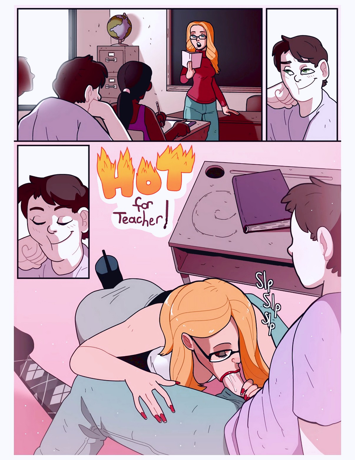 hot teacher porn cartoon