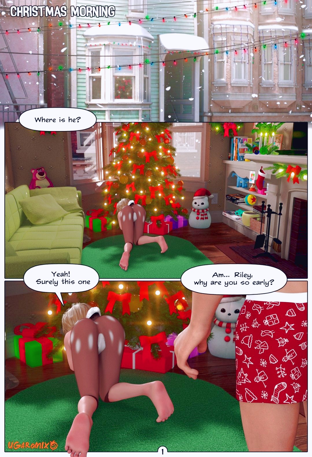 Inside Riley 5 Family Christmas porn comic the best cartoon  