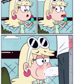 Leni Valentines Popsicle porn comic page 01 on category The Loud House