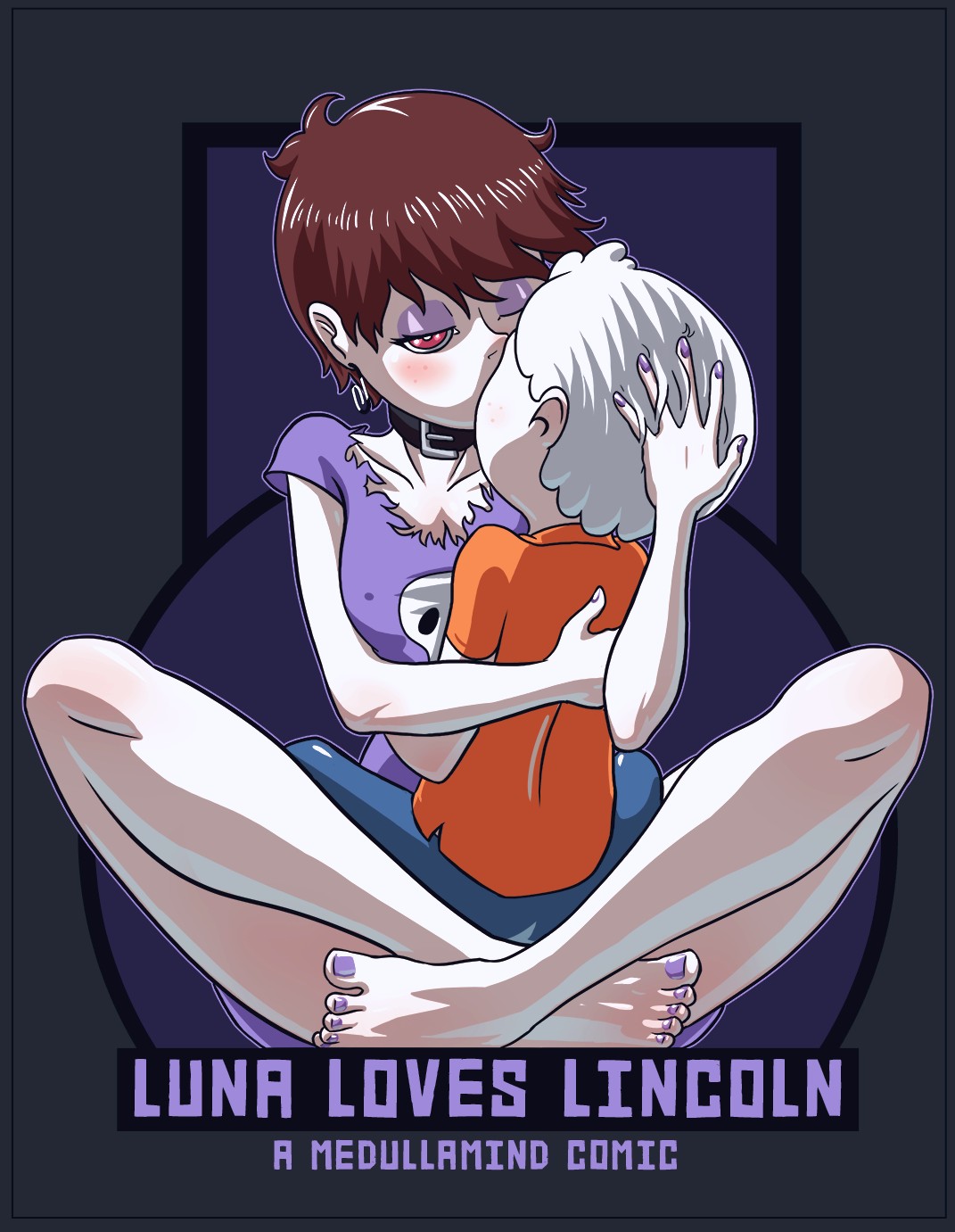 Luna loves Lincoln porn comic page 01 on category The Loud House