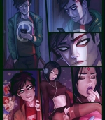 Melancholy of Raven porn comic page 01 on category Teen TItans
