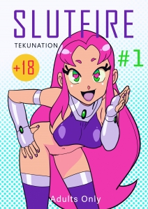 Slutfire porn comic page 01 on category Teen Titans