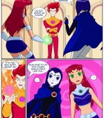 Teen Titans vs Ziziphus porn comic page 01 on category Teen Titans