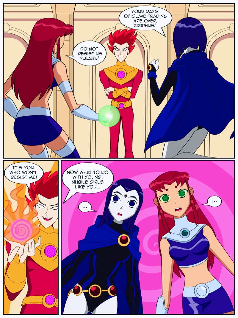 Cartoon Teen Titans - Teen Titans vs Ziziphus porn comic - the best cartoon porn comics, Rule 34  | MULT34