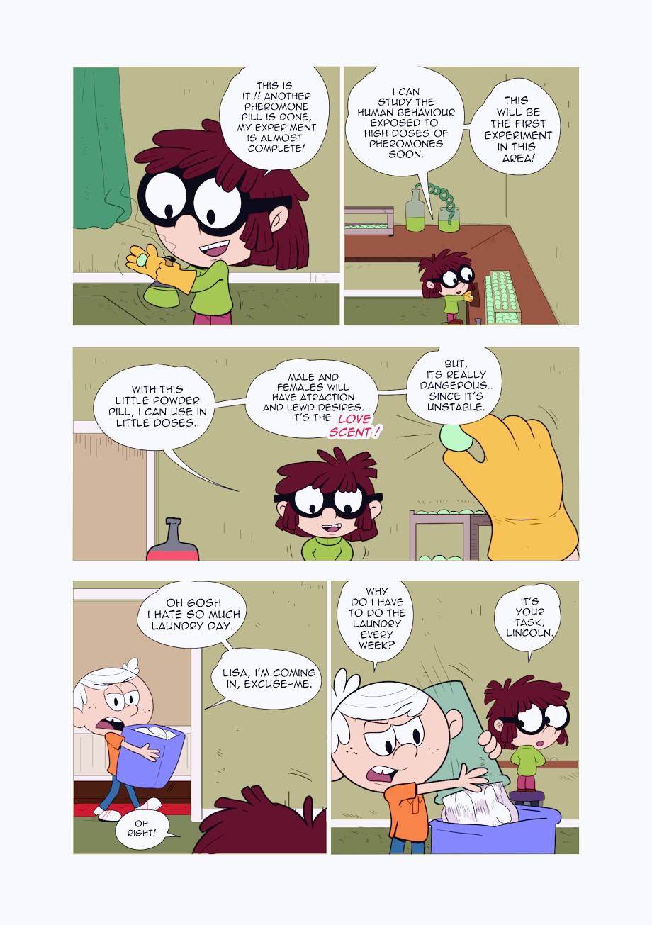 The love scent the loud house porn comics