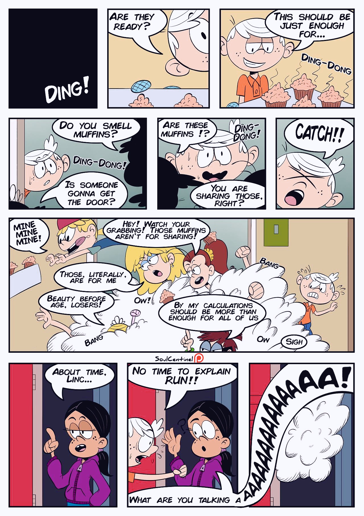 Lincoln loud goes to the santiagos porn comic