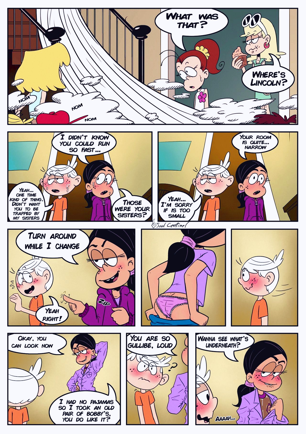 Lincoln loud and ronnie anne porn comic