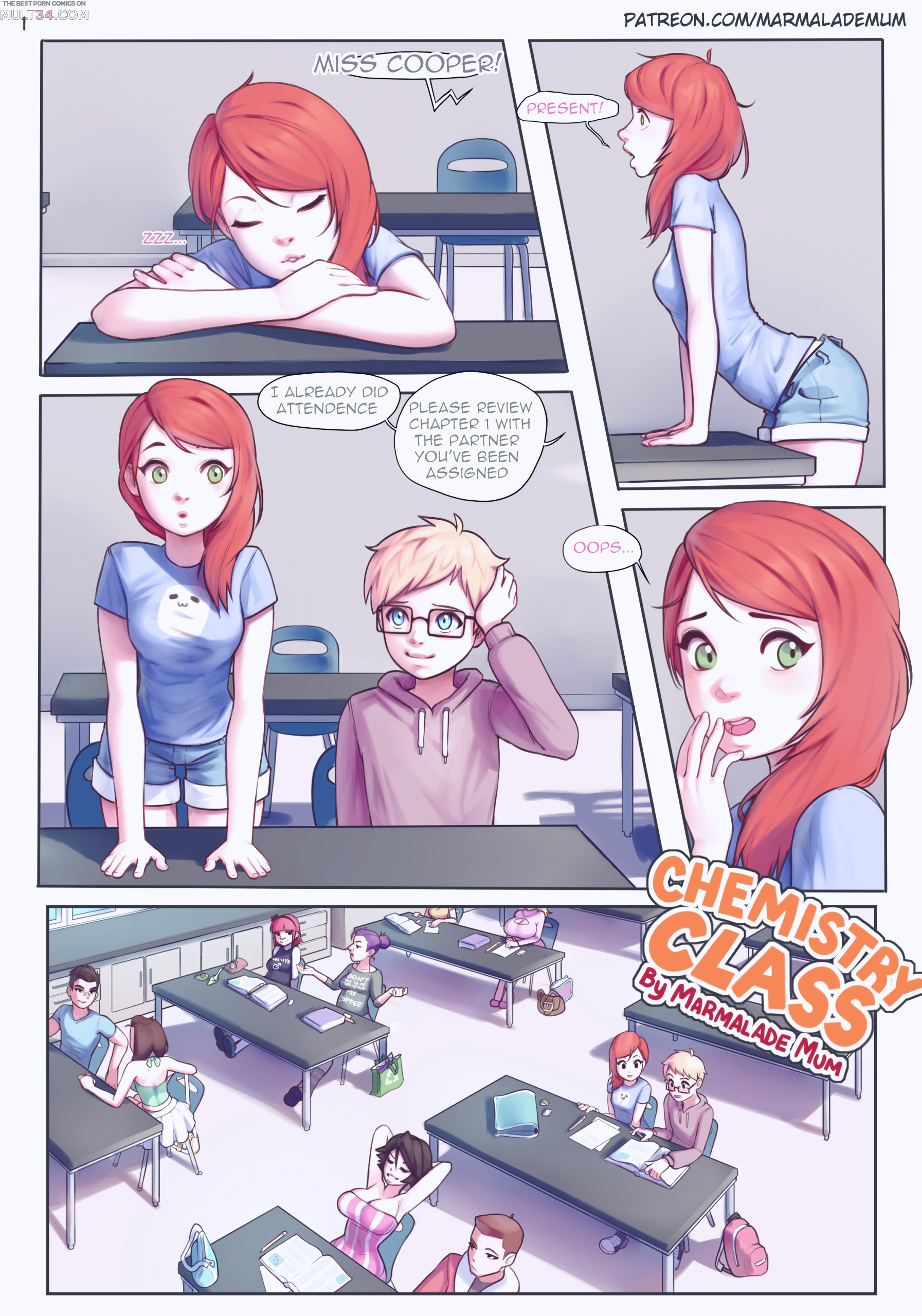 Porn comics classroom
