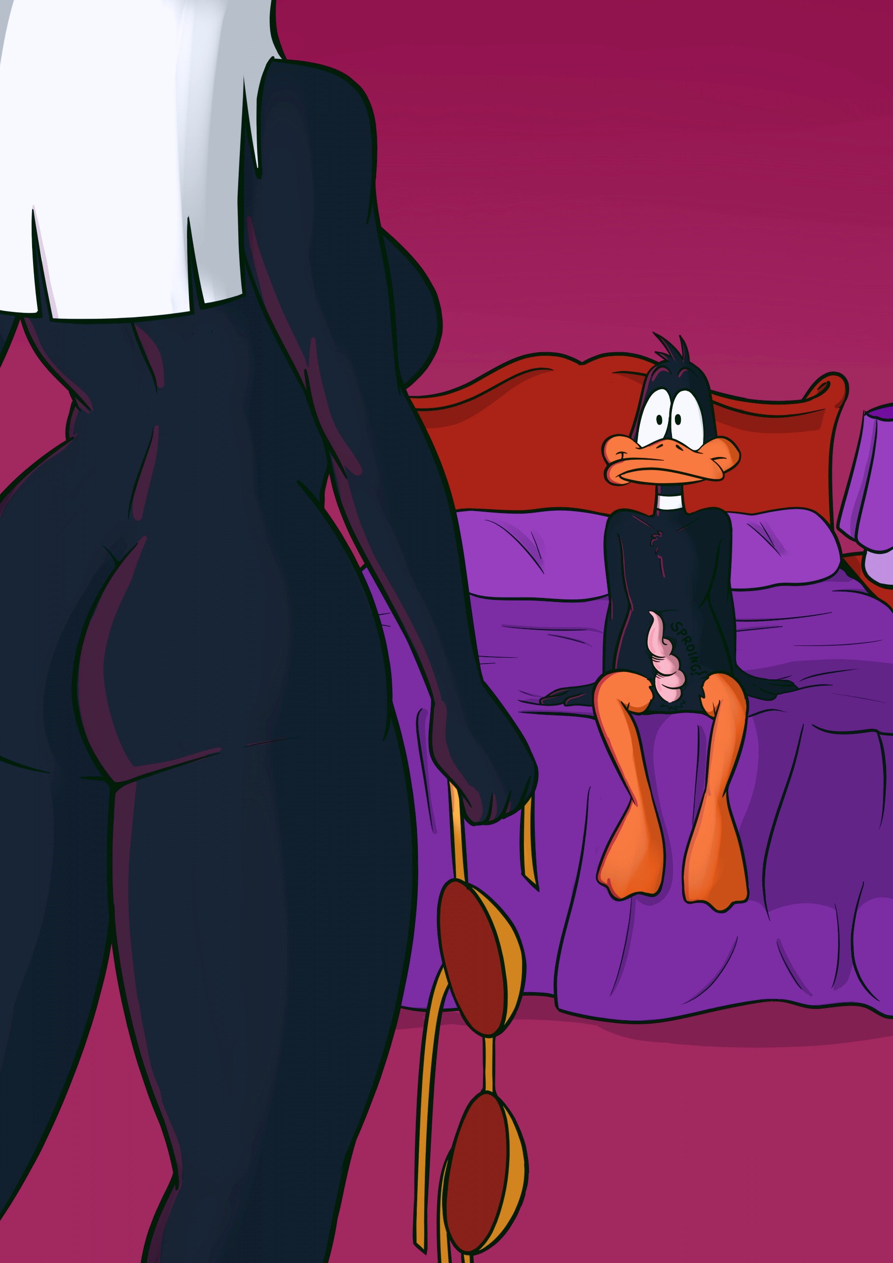 Black duck porn comics