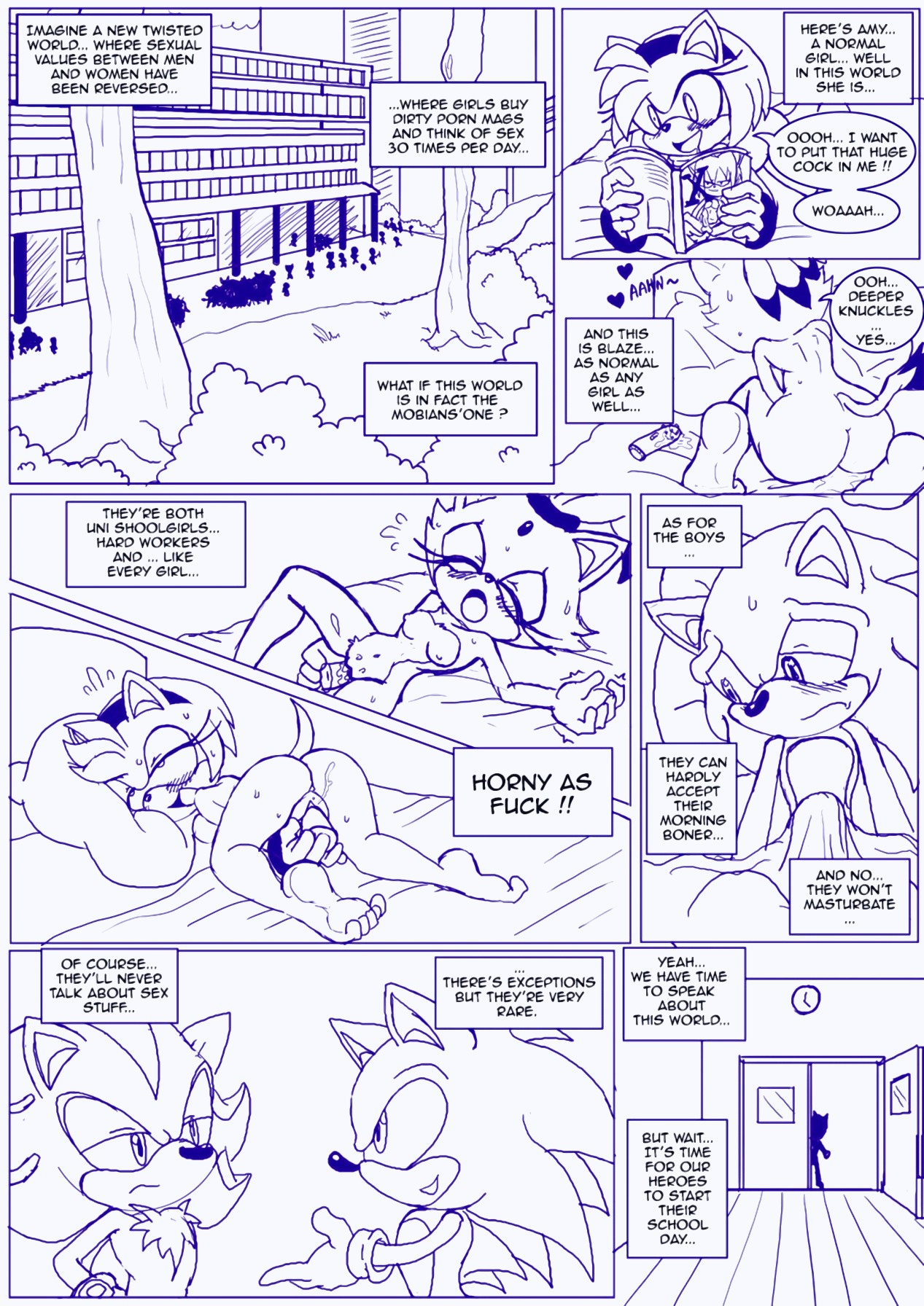 Morale Reversal World porn comic page 01 on category Sonic the Hedgehog