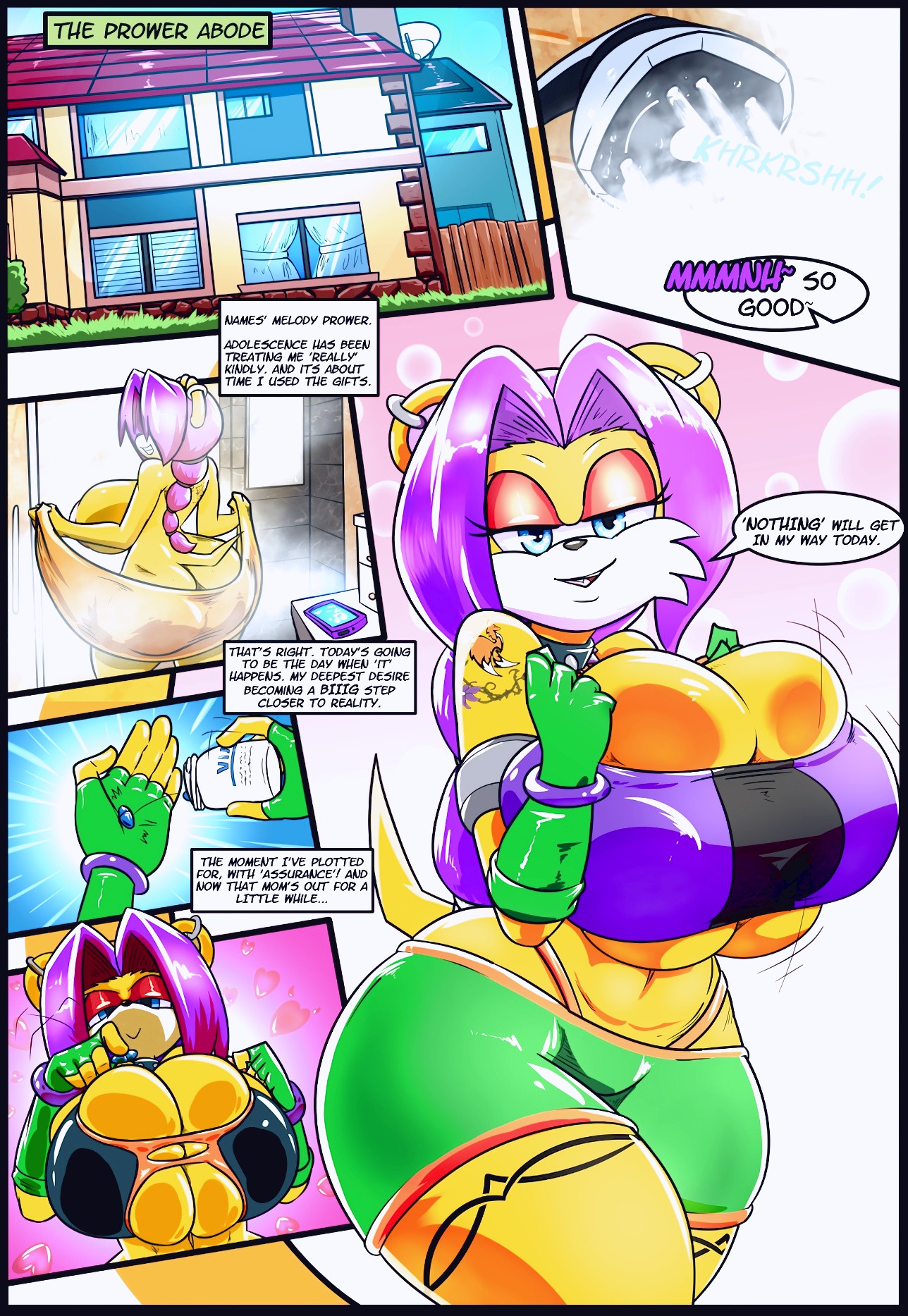 Family Bonding porn comic page 01 on category Sonic The Hedgehog