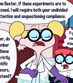 New Research porn comic page 01 on category Dexters Laboratory