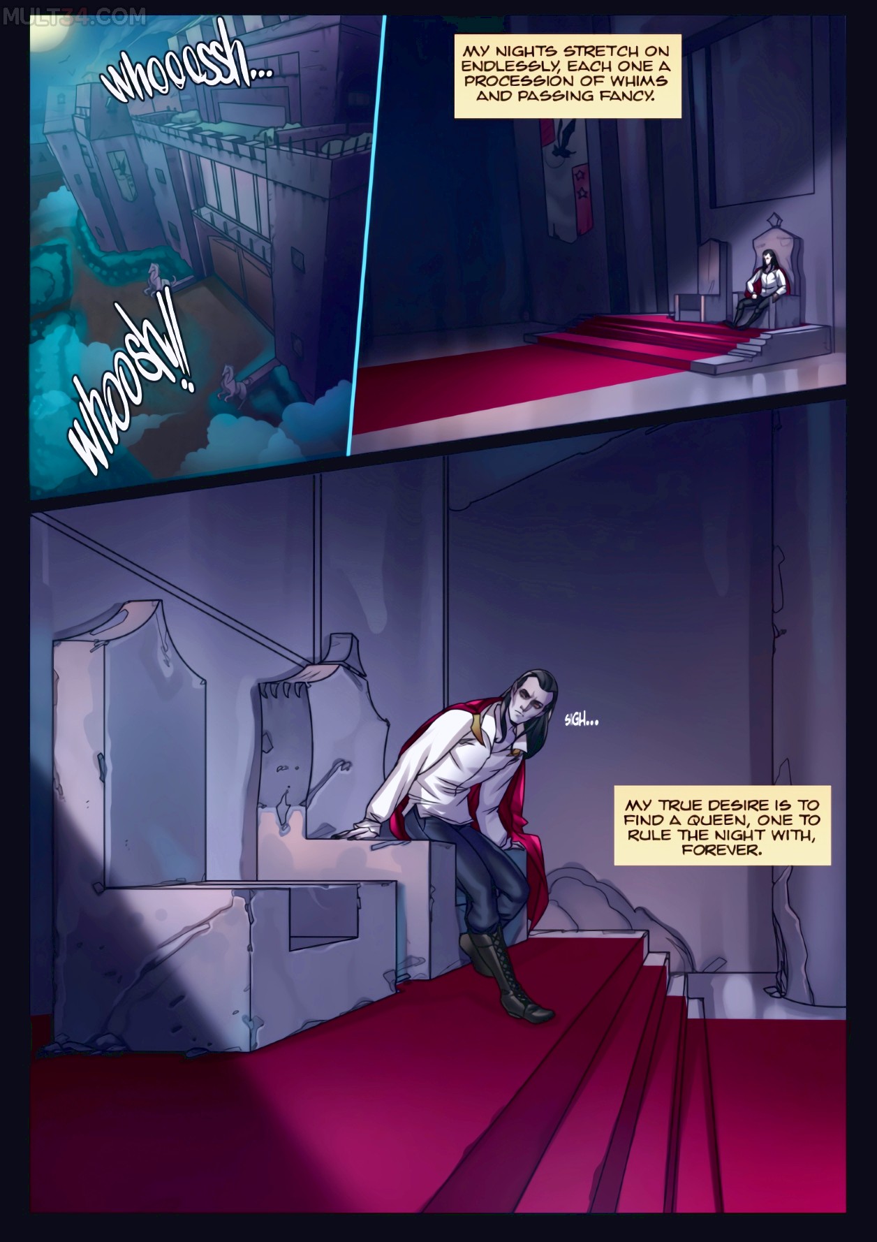 The Eternal Journey porn comic page 01