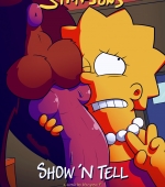 Show 'n Tell porn comic page 01 on category Simpsons