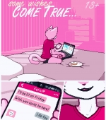 Some Wishes Come True by Fuzzled furry porn comic page 01