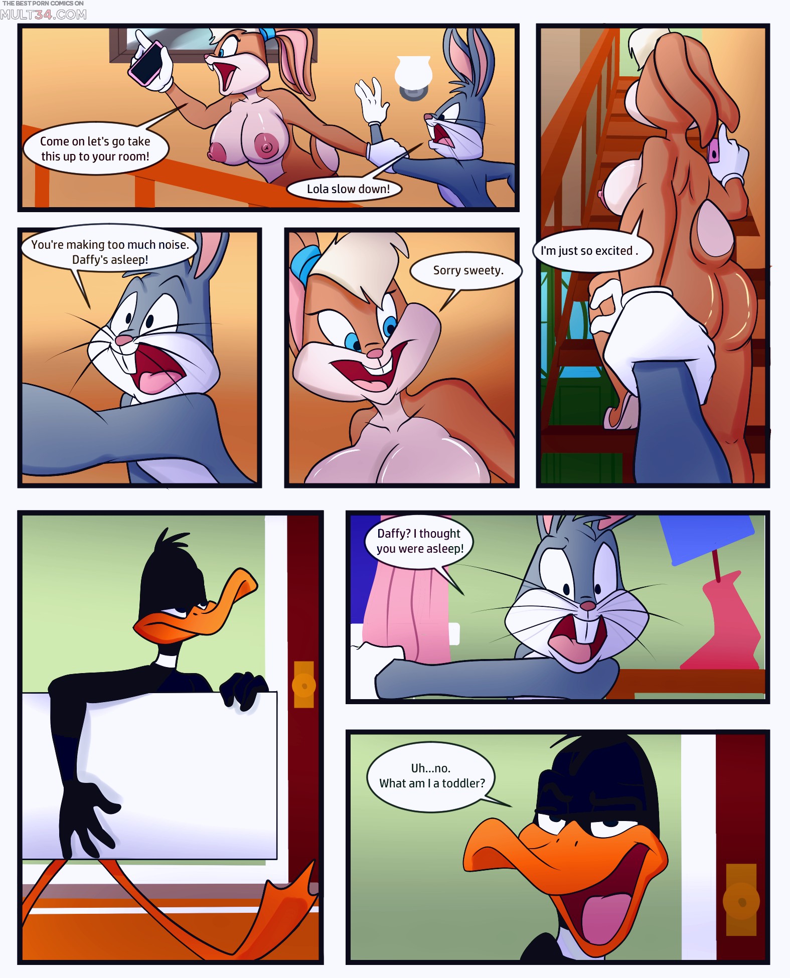 Lola Bunny Porn Comic - Lolas Noods porn comic - the best cartoon porn comics, Rule 34 | MULT34