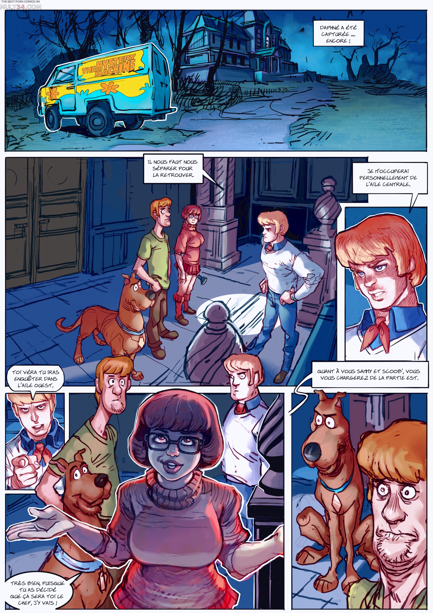 Scooby doo porn comic strips