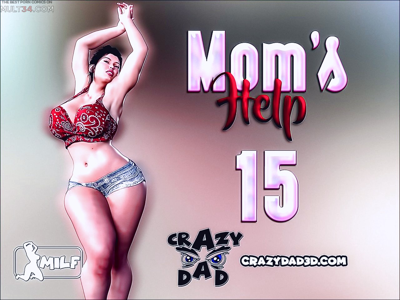 Mom's Help 15 3D porn comic page 1