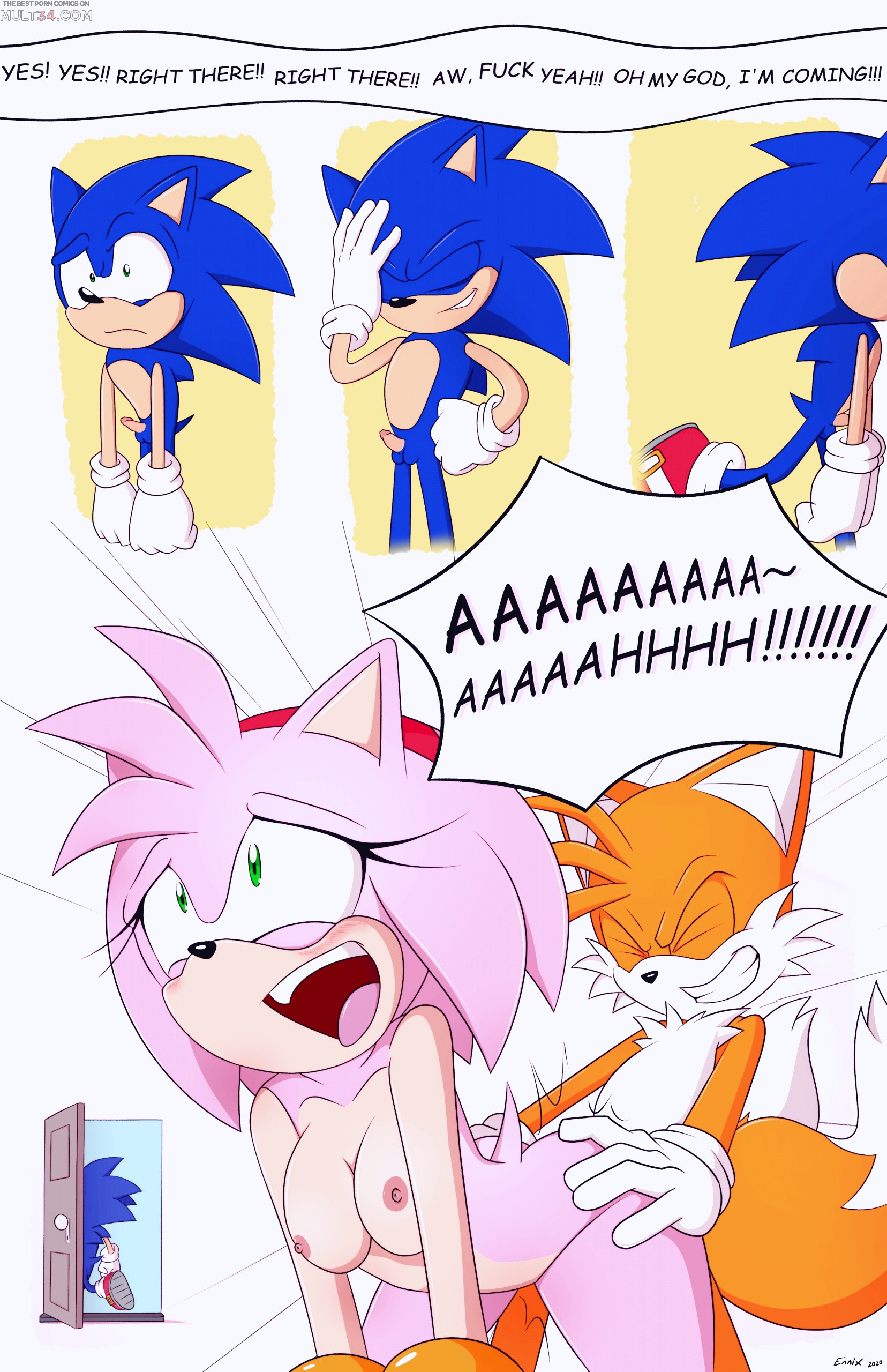 Sonic and tails comic porn