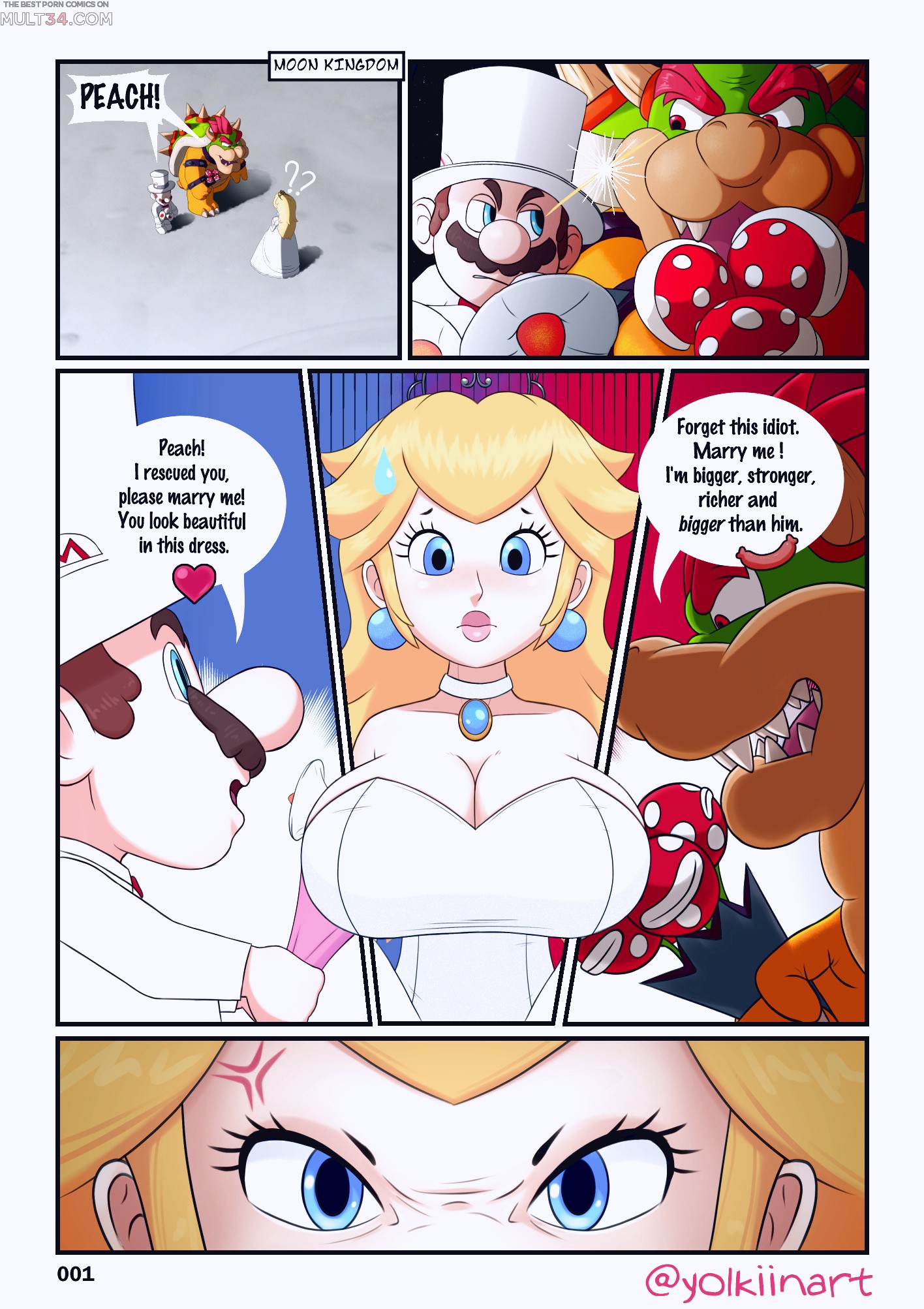 Mario odyssey porn comic