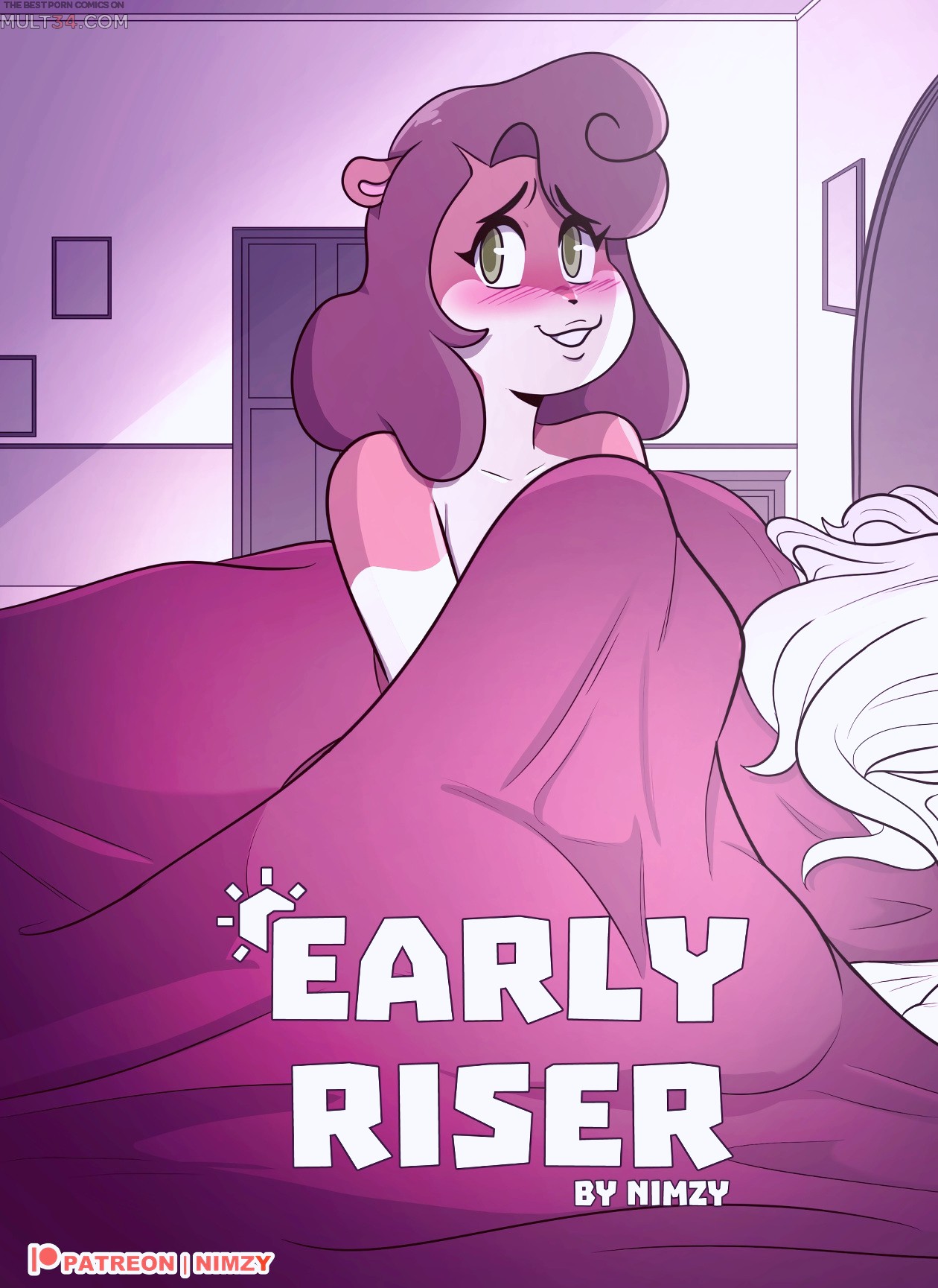 Early Riser furry porn comic page 1