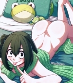 A Night With Tsuyu porn comic page 1 on category My Hero Academia