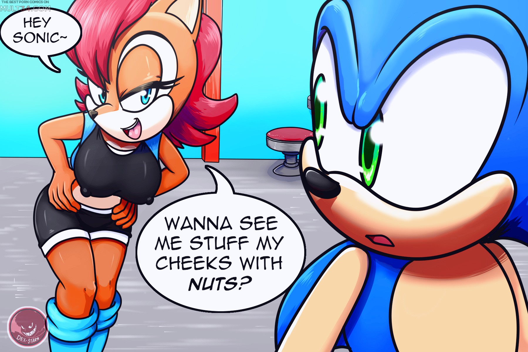 Did You Say Nuts porn comic page 1 on category Sonic The Hedgehog