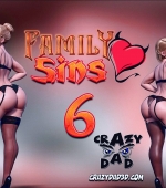 Family Sins 6 3D porn comic page 1