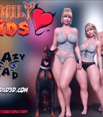 Family Sins 3D porn comic page 1