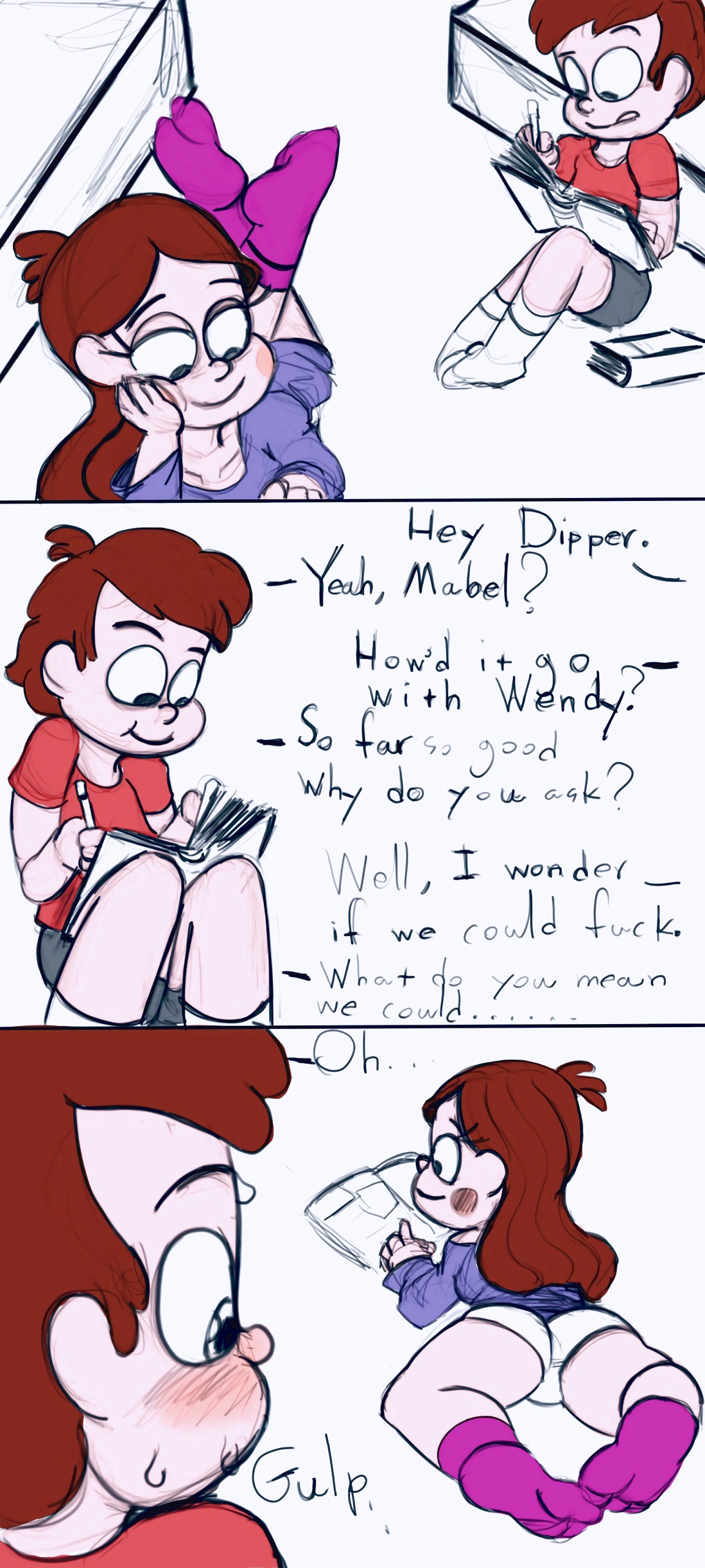 Mabel pines porn comics