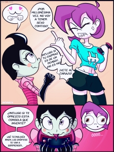 Zim and Gaz porn comic page 1 on category Invader Zim