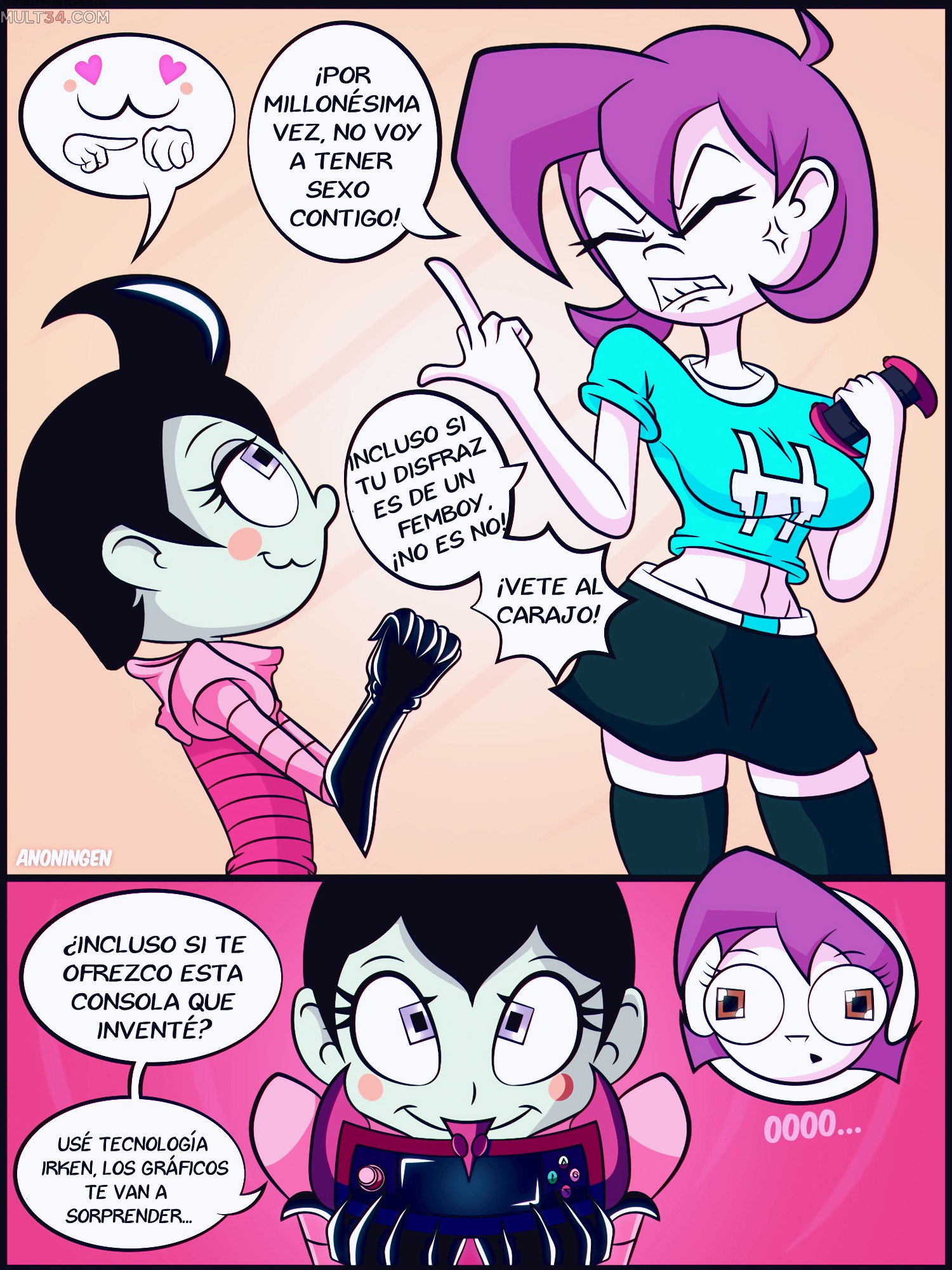 Zim and Gaz porn comic - the best cartoon porn comics, Rule 34 | MULT34