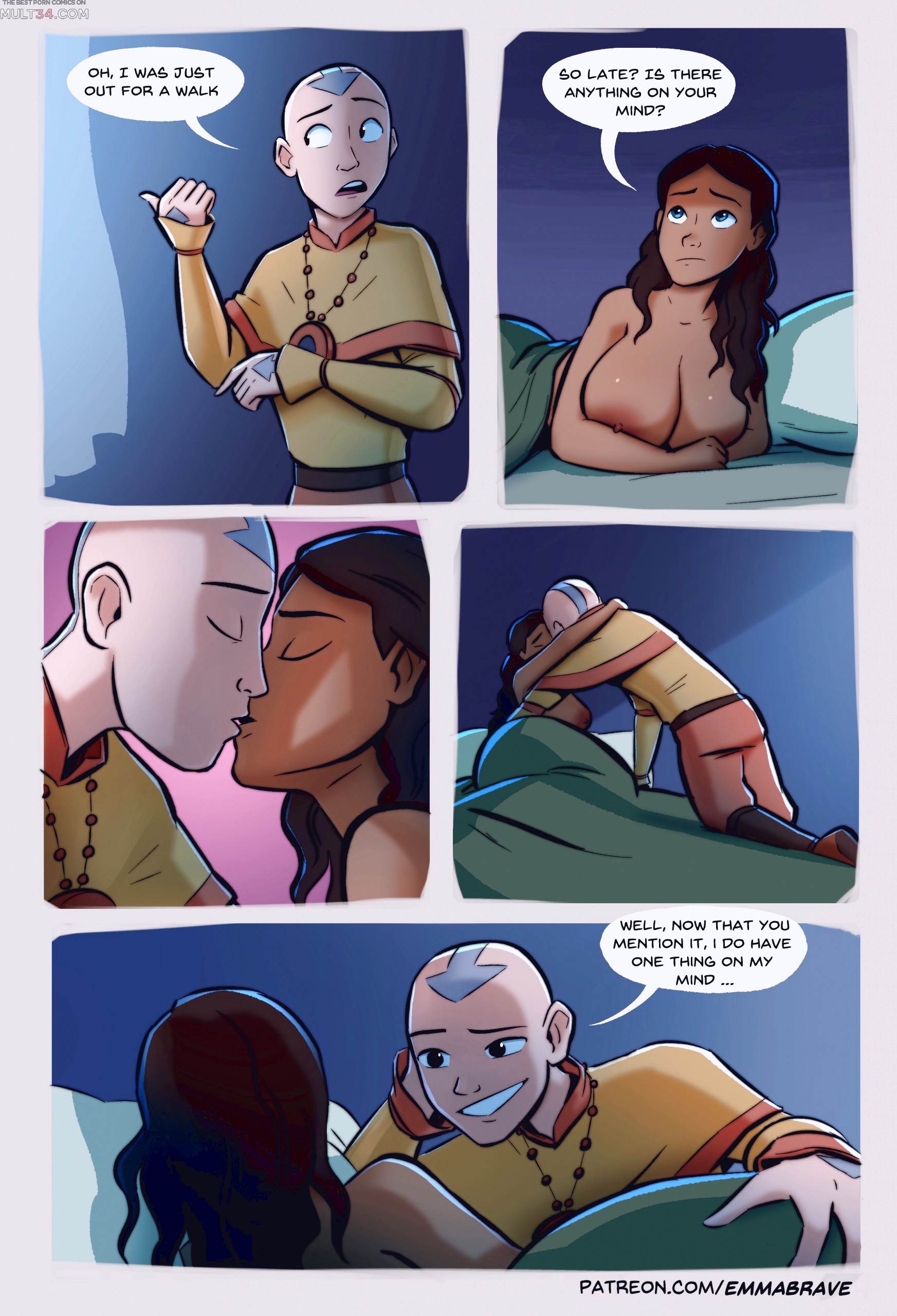 Avatar rule 34 comic