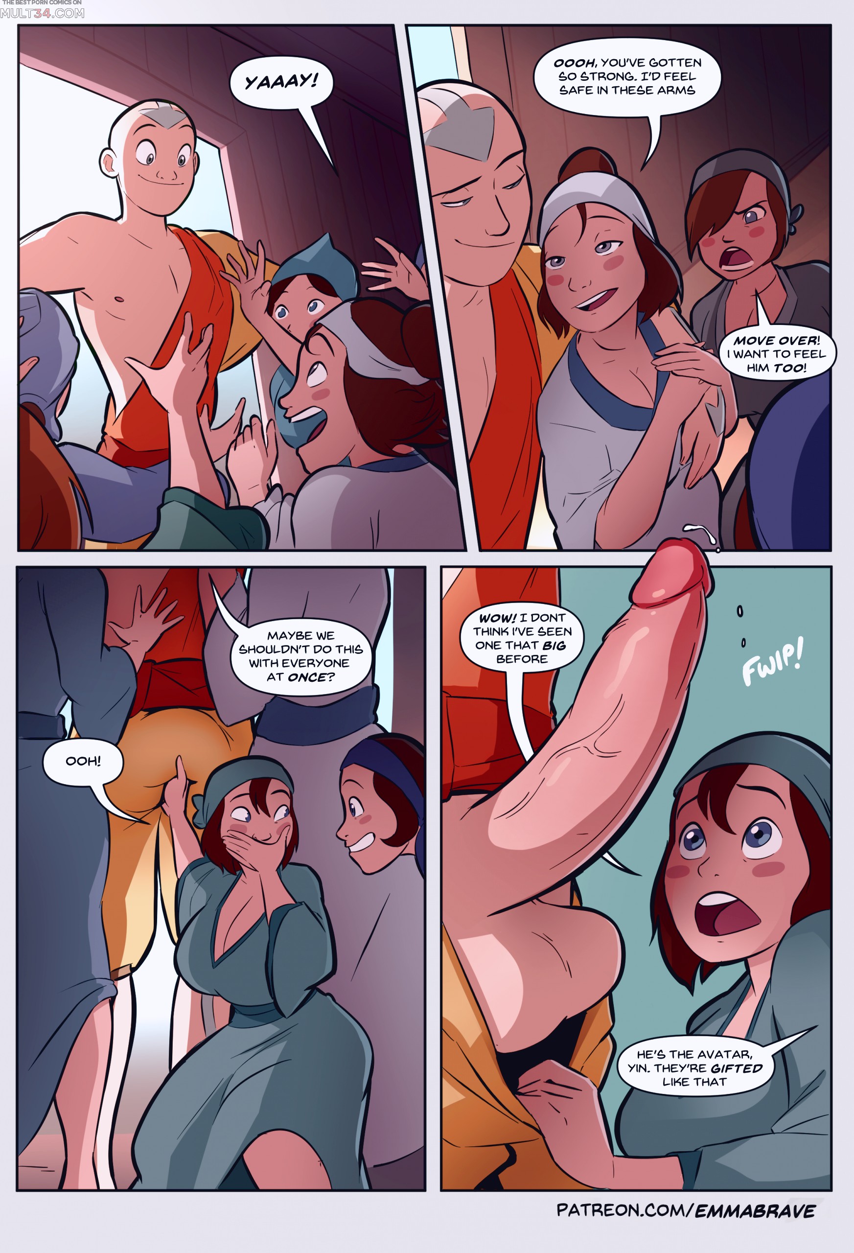 Avatar rule 34 comics