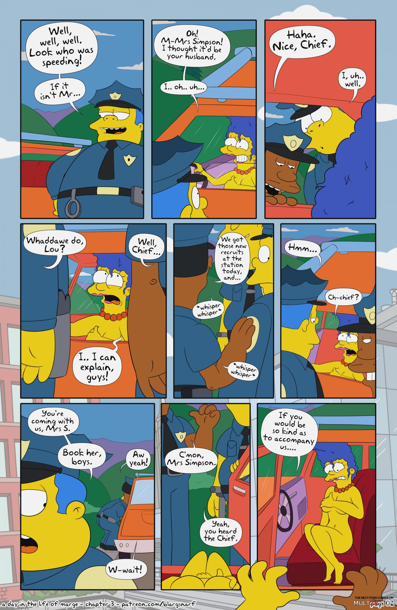 Marge Simpsons Porn Comix - A Day in the Life of Marge 3 porn comic - the best cartoon porn comics,  Rule 34 | MULT34